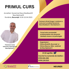 Dynamical Neurofeedback Neuroptimal Romania Course